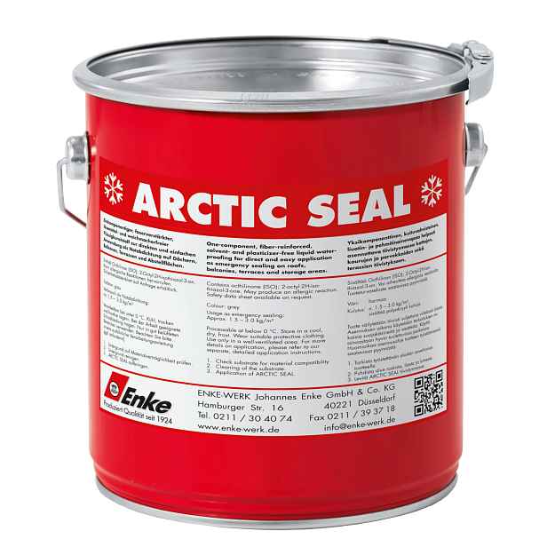 Hmota opravná Enke Arctic Seal šedá 3,6 kg