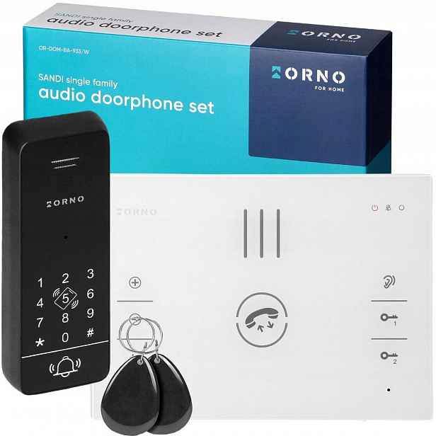 Sada interkomů Orno OR-DOM-BA-933/W