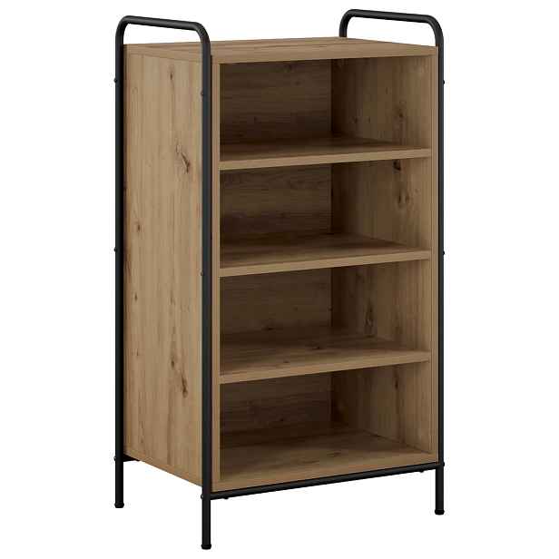 vidaXL Skříň na obuv 51 x 36,5 x 93 cm Kompozitní dřevo Dub artisan