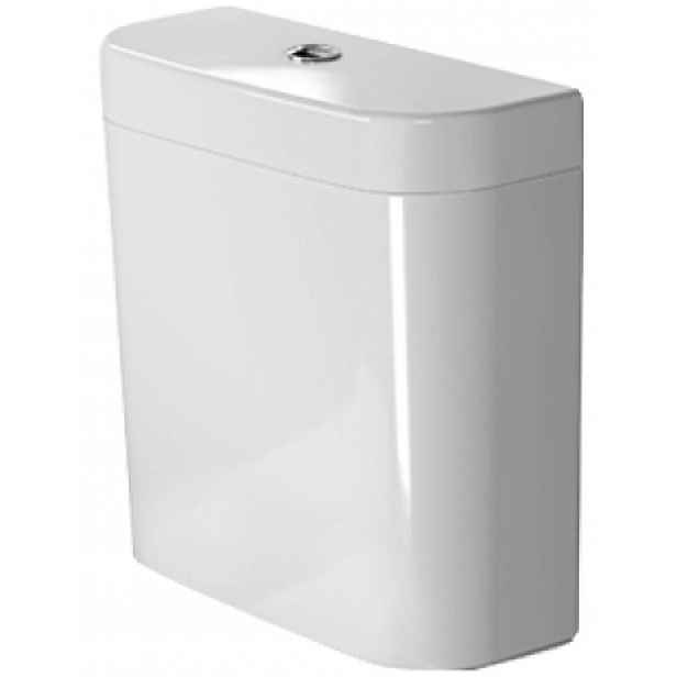 Duravit Happy D.2 - Splachovací nádrž 40x16 cm, připojení vpravo nebo vlevo, alpská bílá 0934000085