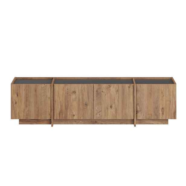 Kalune Design TV stolek Lowen 180 cm borovice atlantská/antracit