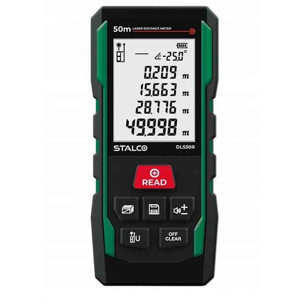 Stalco Laserový dálkoměr DLS50R 50 m Stalco S058297002