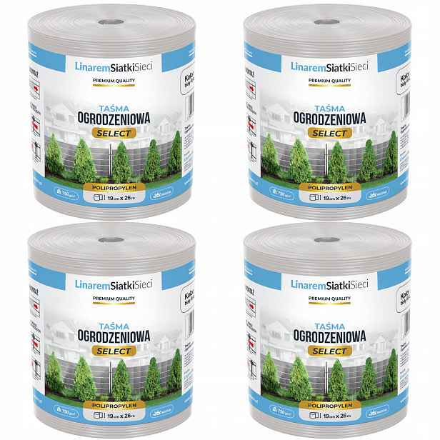 Stínící Panelové Pásy 19x26 Premium Polypropylen 1,2 mm Na Panely Bílá 4ks