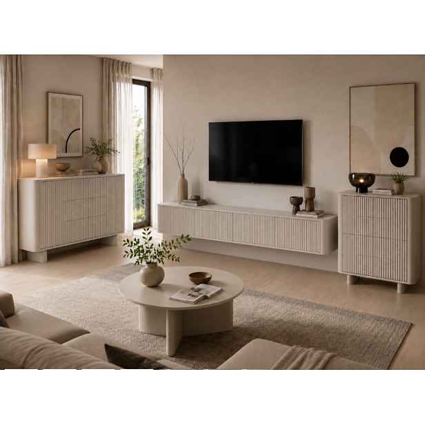ArtPK Obývací stěna ARTZEN | cashmere