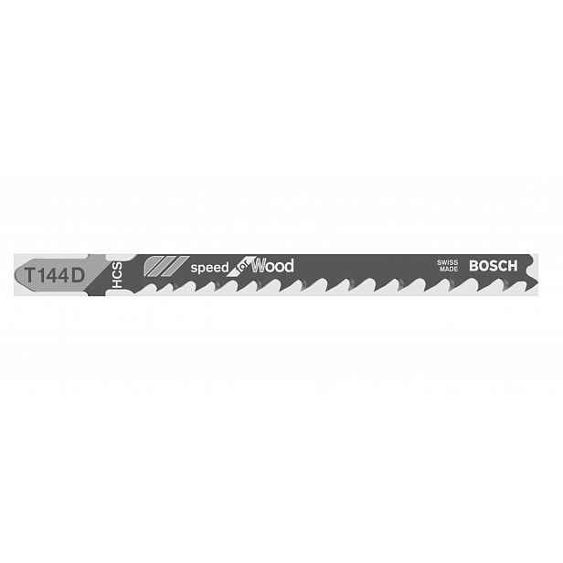 Bosch - Sada pilových plátků na dřevo, délka 100 mm, 5 ks 2608630040