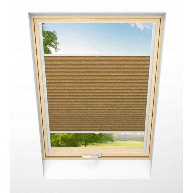 Plisovaná střešní roleta 70 x 80 cm Různé Barvy