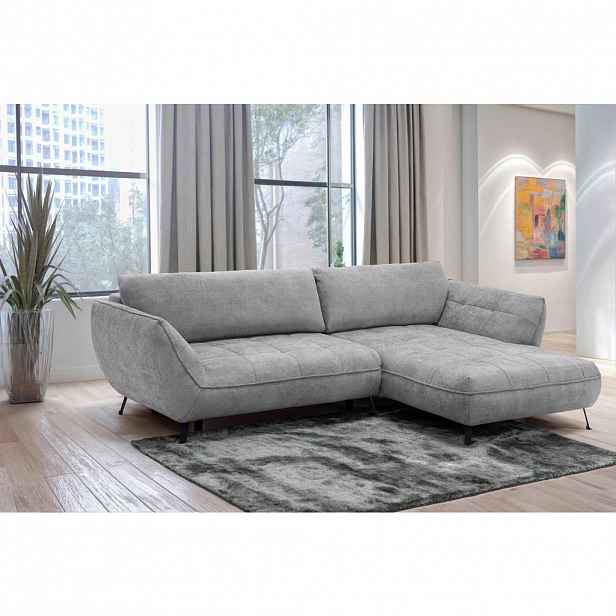 Livetastic ROHOVÁ SEDAČKA, textil, šedá
