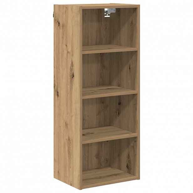 vidaXL Závěsná skříňka Artisanový dub 40 x 29,5 x 100 cm