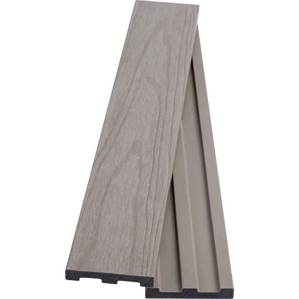 Lišta boční WOOD DECOR greyish white 11×70×2 000 mm
