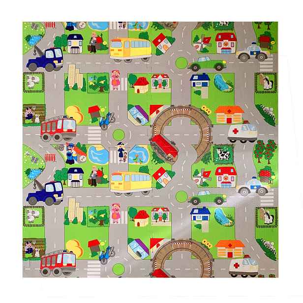 PROHOME - Koberec puzzle pěna EVA 60x60cm 4ks