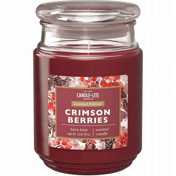 Velká svíčka Crimson Berries Candle-lite
