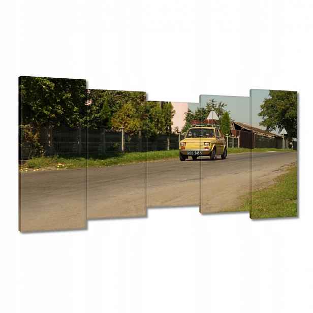 Obrazy 150x80 Maluch Fiat 126p Kaszlak