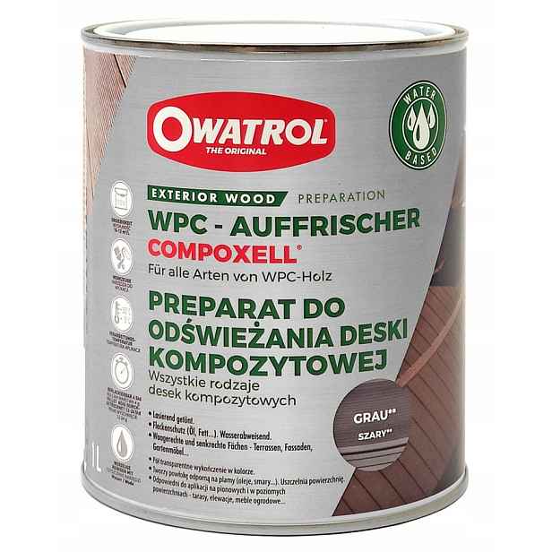 Owatrol Compoxell šedý obnovuje barvu 1 l