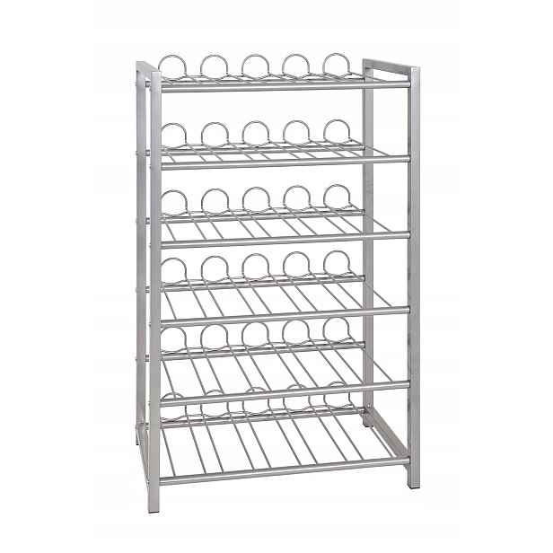 Skladový regál kovový 91 x 54 x 31 cm, max 4 kg na polici