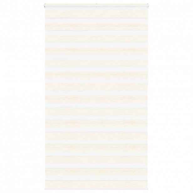 vidaXL Zebra roleta mramorově béžová šířka látky 120,9 cm polyester