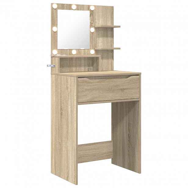 vidaXL Toaletní stolky do ložnice Dub sonoma 60 x 39,5 x 135 cm