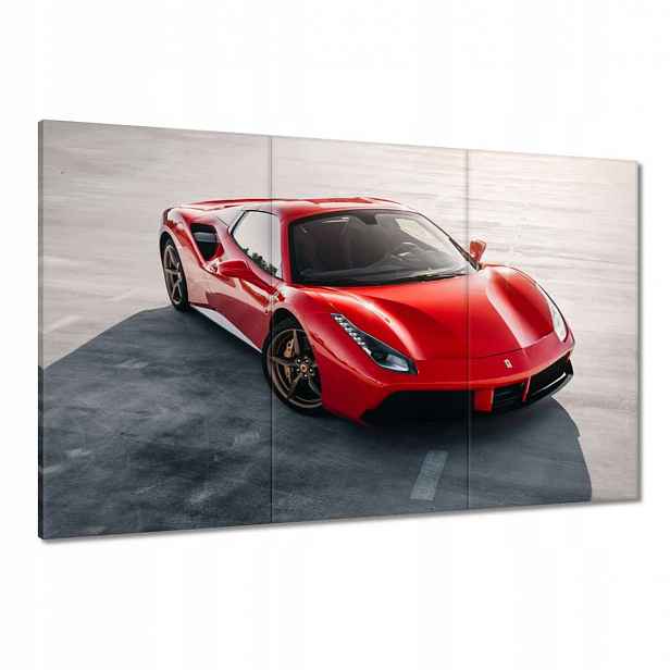 Obrazy 120x80 Červené Ferrari Střela