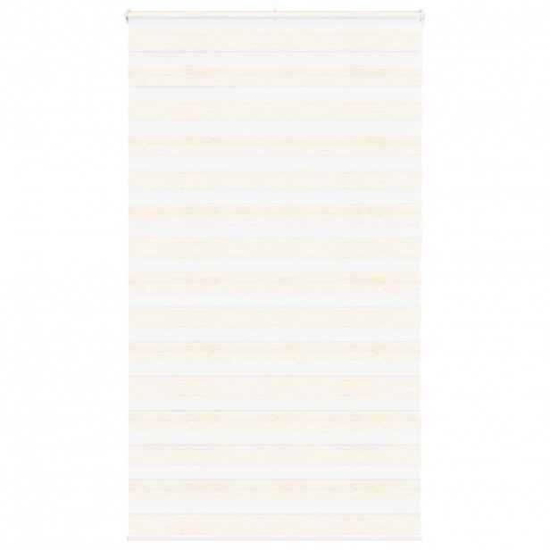 vidaXL Zebra roleta mramorově béžová šířka látky 125,9 cm polyester