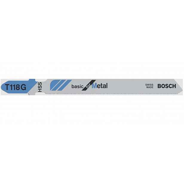 Bosch - Sada pilových plátků na kov, délka 92 mm, 5 ks 2608631012