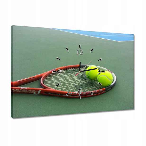 Hodiny 60x40 Tenisová raketa Sport