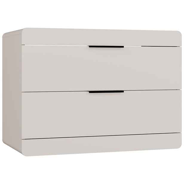 TP Living Závěsná skříňka pod umyvadlo Terra 2S 80 cm kašmírová