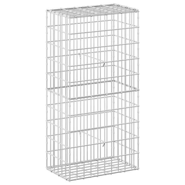 vidaXL Gabion s drátem 3,5 mm a síťkou 5x10 cm 50x30x100 cm