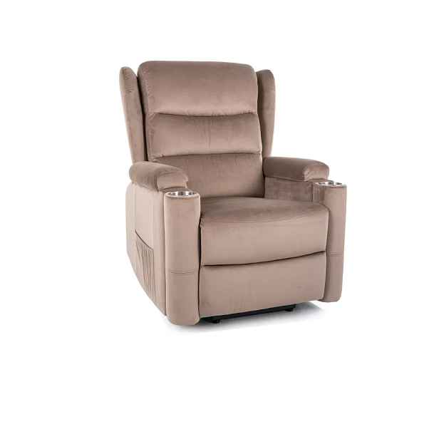 Relaxační křeslo Minos Velvet