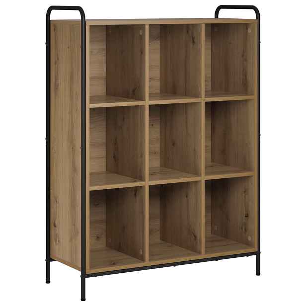 vidaXL Knihovna 57 x 33 x 111 cm Kompozitní dřevo Dub artisan