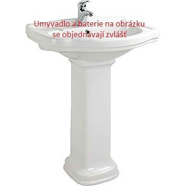 Creavit Klasik KL250 - sloup k umyvadlu Klasik 66 cm
