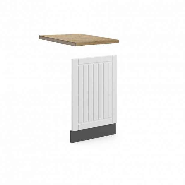 Vicco PŘEDNÍ PANEL Fame-Line Bílý venkovský dům 45 cm , PD Dub