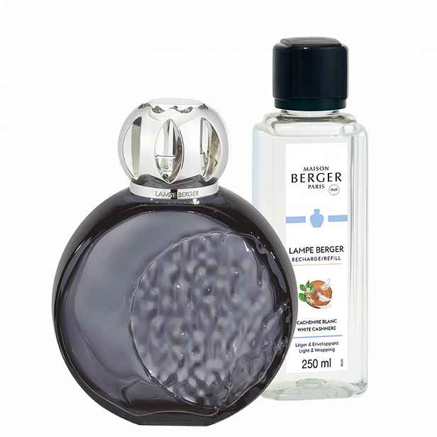 Maison Berger Paris Dárková sada: katalytická lampa Astral + Bílý kašmír, 250 ml, šedá 4758