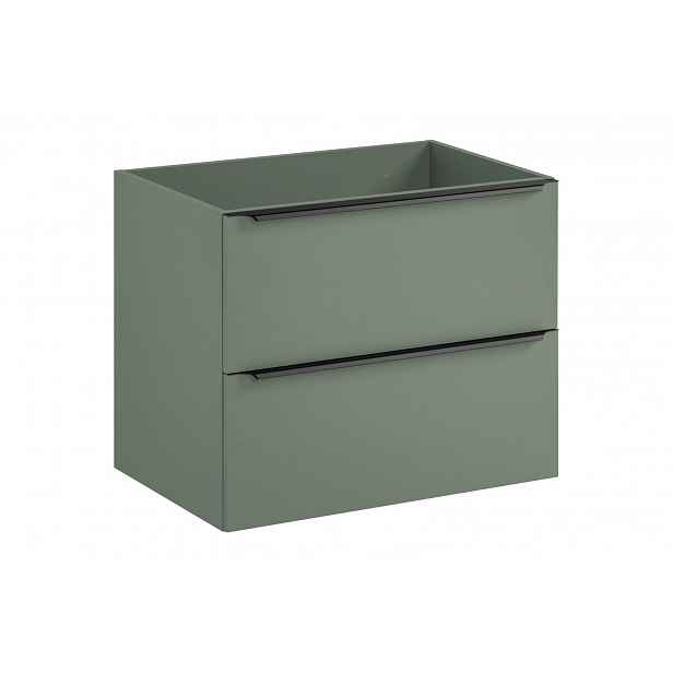 Szafka pod umywalkę z dwoma szufladami 70 cm Sombra Green