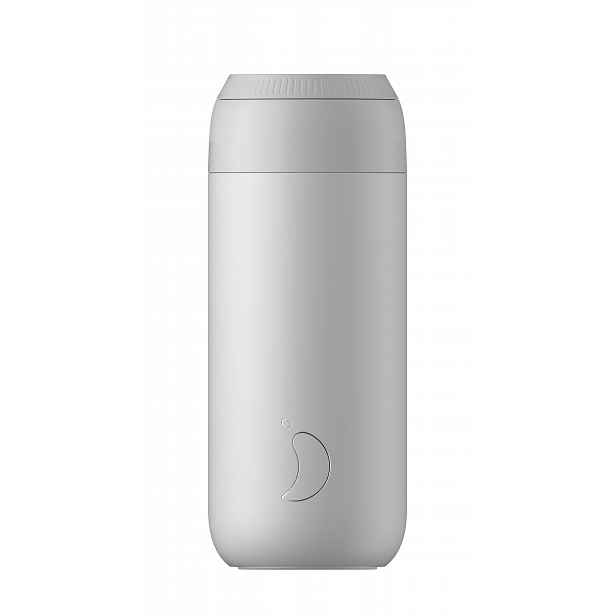 Termohrnek Chilly's Bottles - šedá 500ml, edice Series 2