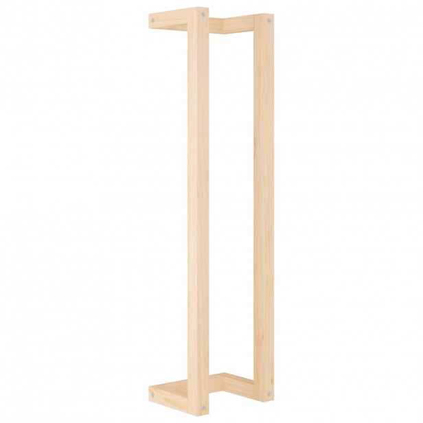 vidaXL Věšák na ručníky 23 x 18 x 90 cm masivní borové dřevo