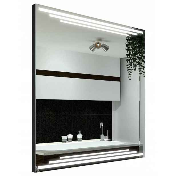 Zrcadlo Led Barma s krytem 100 x 100 cm