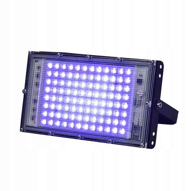 Lampa Uv Led Osvětlovač 395-400 nm 100 W Zástrčka Rostlin 230 V Ultrafialová