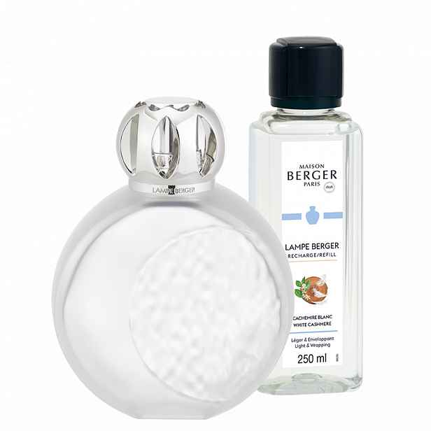 Maison Berger Paris Dárková sada: katalytická lampa Astral + Bílý kašmír, 250 ml, bílá 4759