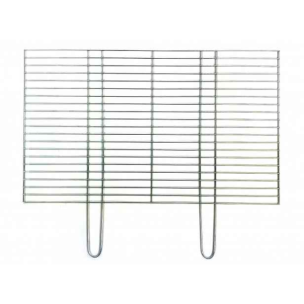Rošt pro stavbu grilu 67x55 cm Chromovaný
