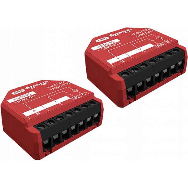 Sada 2 X Ovladač Shelly 1PM GEN3 Wi-fi/bluetooth