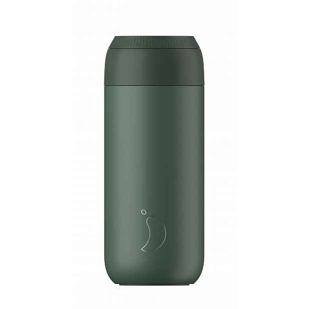 Termohrnek Chilly's Bottles - tmavě zelená 500ml, edice Series 2