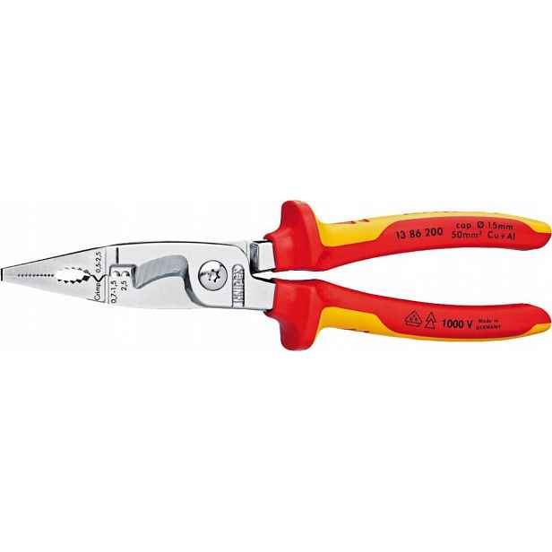 Knipex 13 86 200 Kleště Vde pro elektrikáře 1000 V