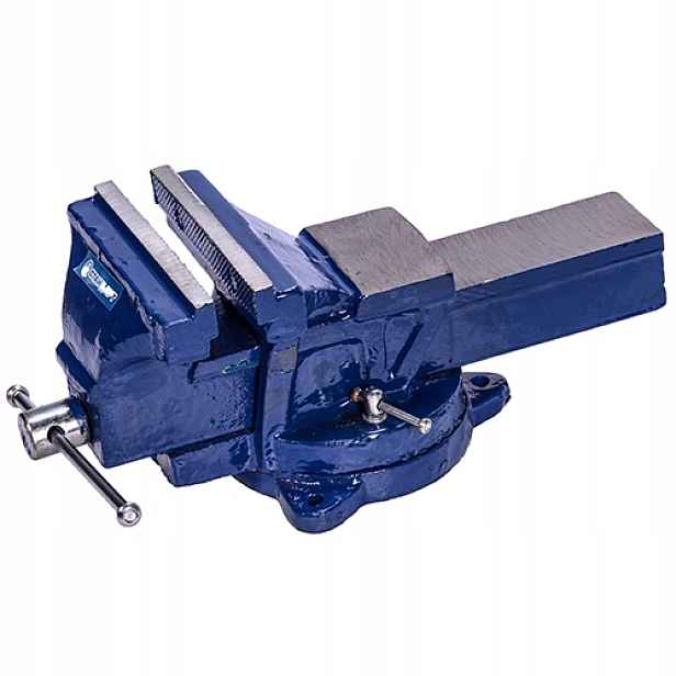 Litinový Zámečnický Svěrák 4" 100 MM Otočný S Kovadlinou 360° Standard