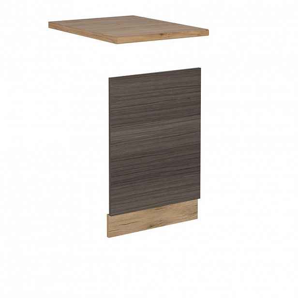 Vicco PŘEDNÍ PANEL R-Line Ušlechtilá šedá 45 cm , PD Dub