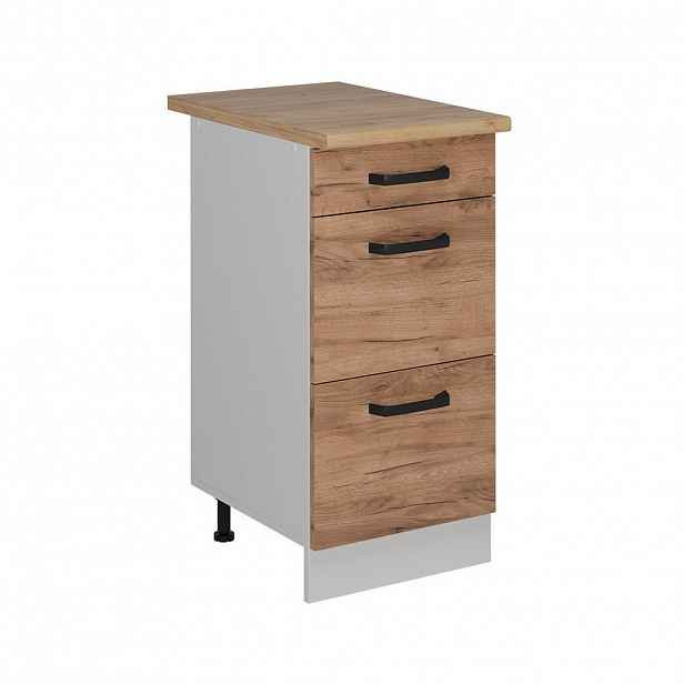 Vicco SPODNÍ SKŘÍŇKA KUCHYŇSKÉ LINKY R-Line Zlatý mocný dub 40 cm PD Dub