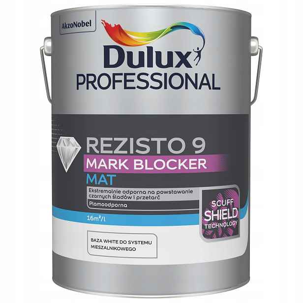 Rezisto 9 báze bílá 4,44L Dulux Professional