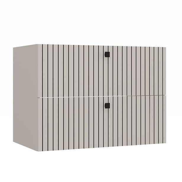 TP Living Závěsná skříňka pod umyvadlo Tigo 2S 80 cm kašmír