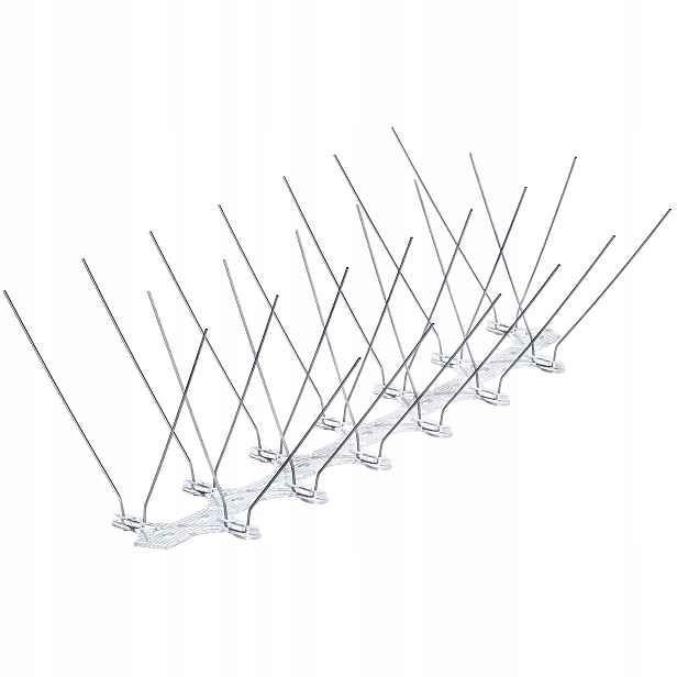 Hroty Proti Ptákům Holubům 25 cm Nerezové 9 ks 3 m