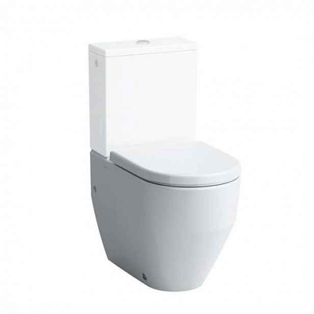 Laufen Pro - Stojící WC kombi mísa, 65x36 cm, zadní/spodní odpad, bílá H8259520000001