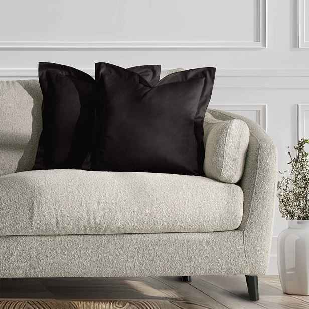 Restilo Povlaky na polštáře AmeliaHome Velvet Side černé, velikost 45x45