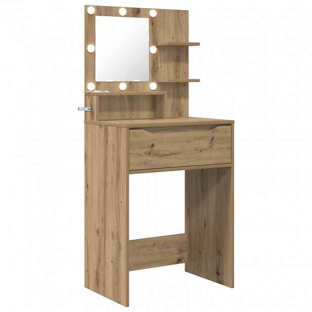 vidaXL Toaletní stolky do ložnice Dub artisan 60 x 39,5 x 135 cm